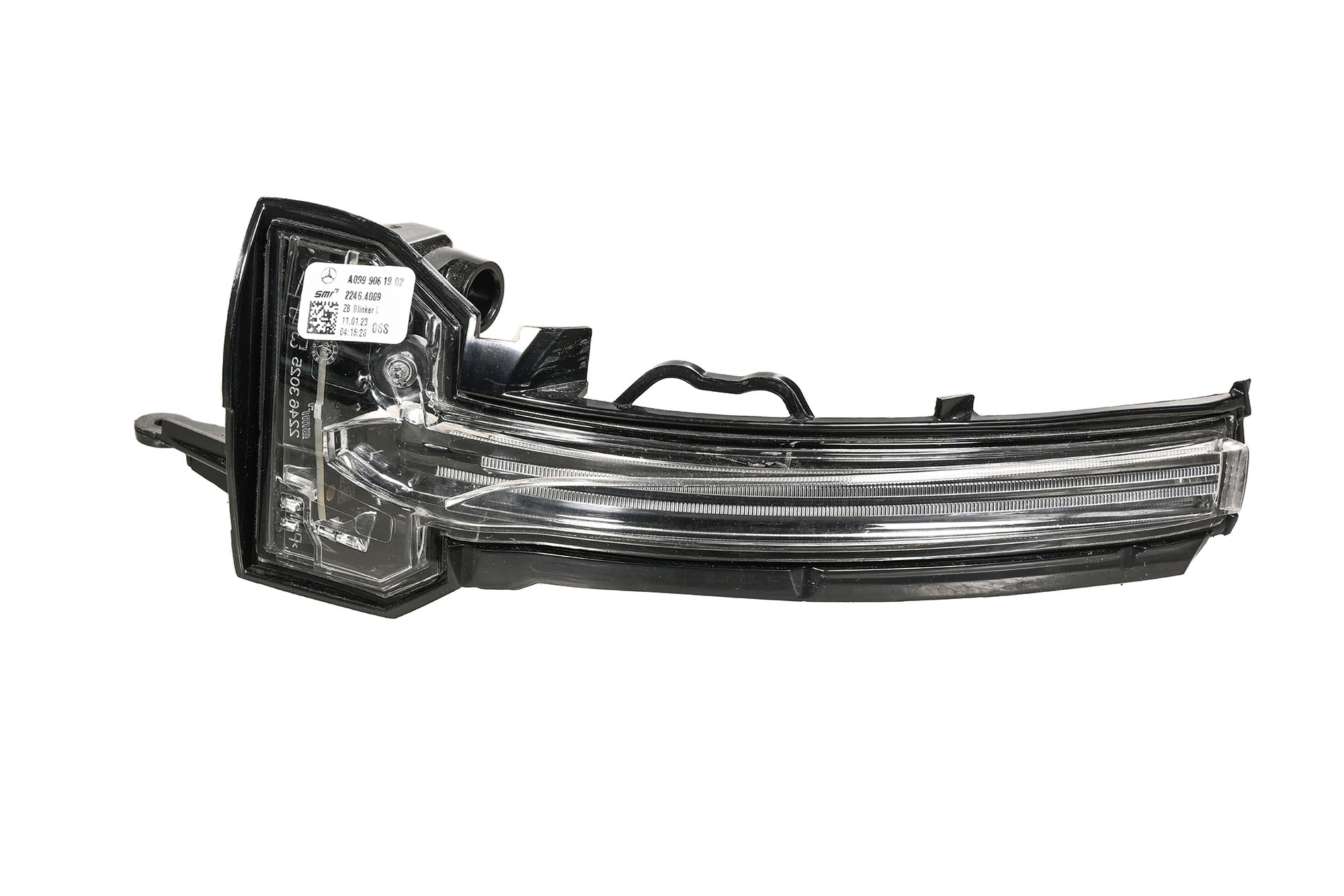 Korpuso spalva kairysis išorinis veidrodis posūkio lemputė juoda