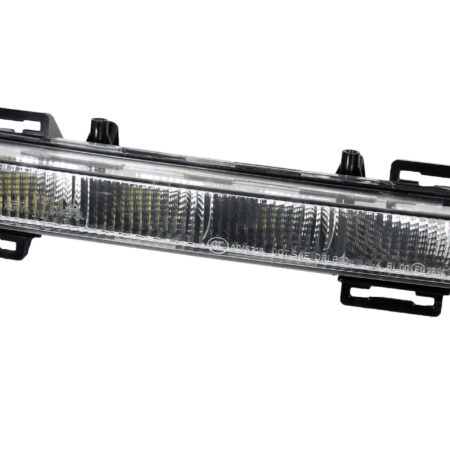 Dienos šviesų žibintai dešinės pailgas juodas