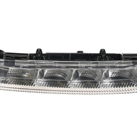 Kairysis dienos šviesų žibintas kr juodas su LED