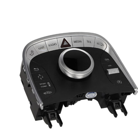 Centrinės konsolės jutiklinio pulto valdymo blokas