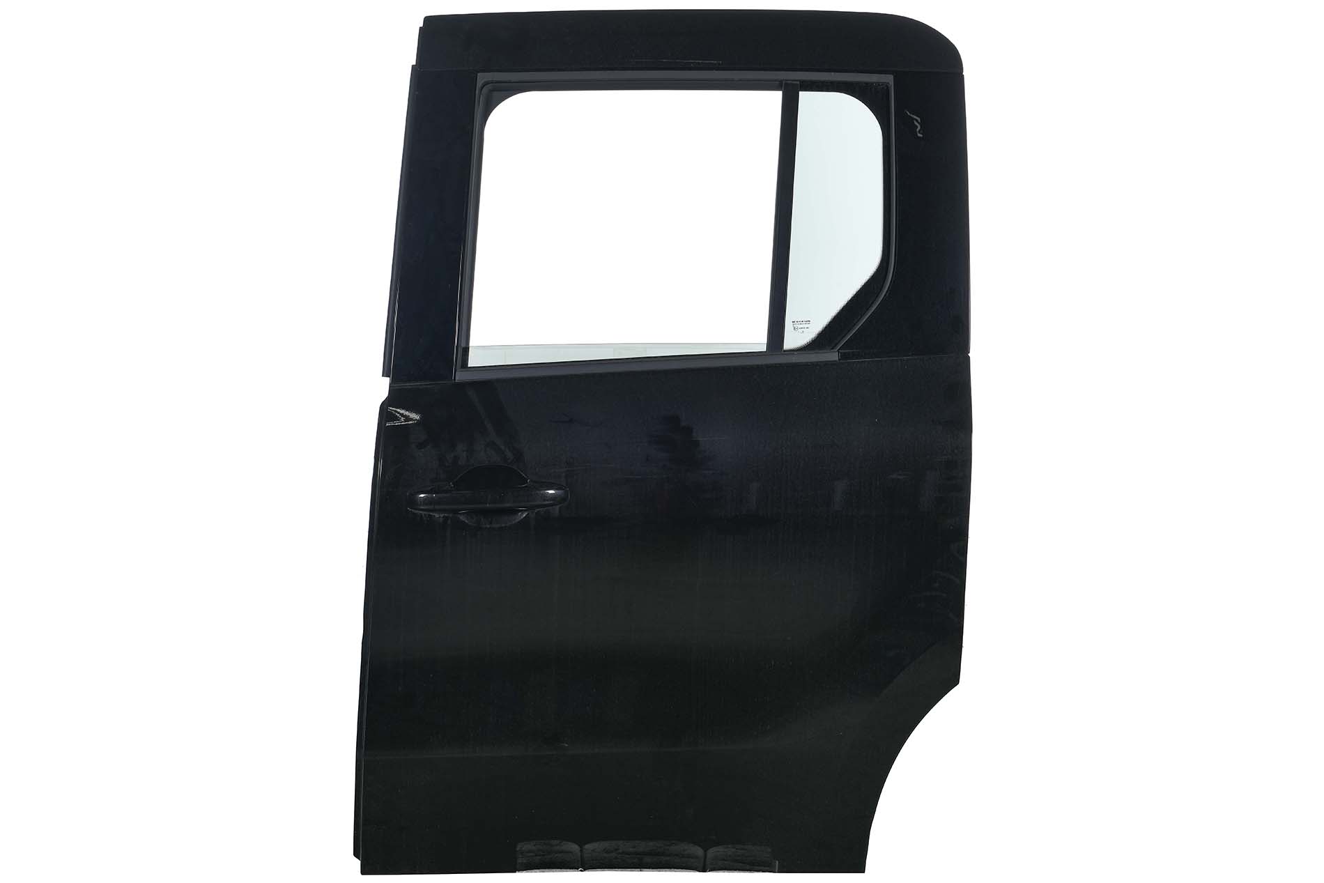 Kairės stumiamos durys su keliamu langu Komplektas