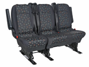 Trijų vietų sėdynės gale komforto 1 eilė