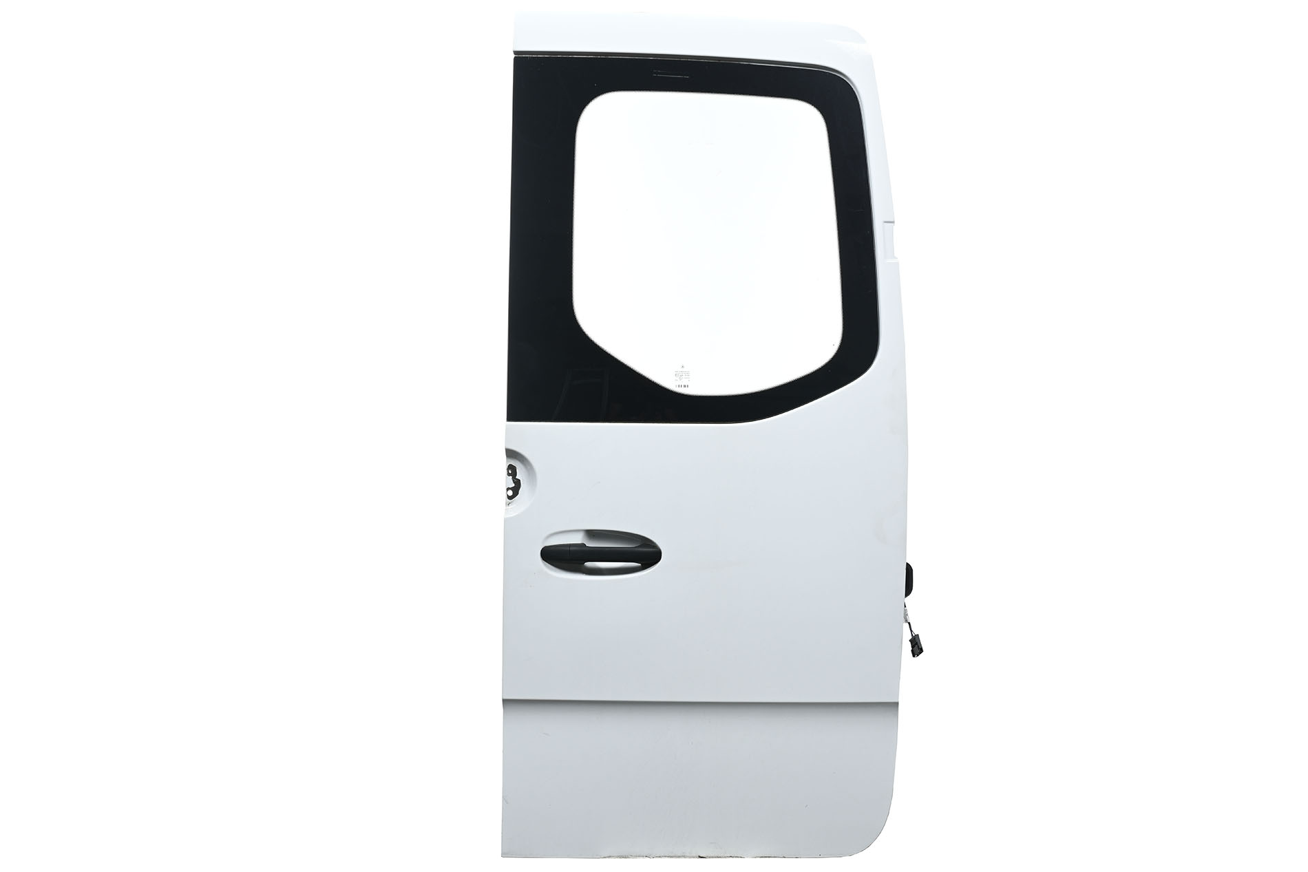 Dešinės galinės durys su langu Komplektas